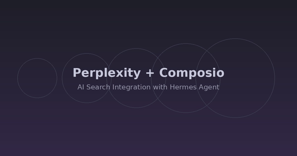 Perplexity AI via Composio